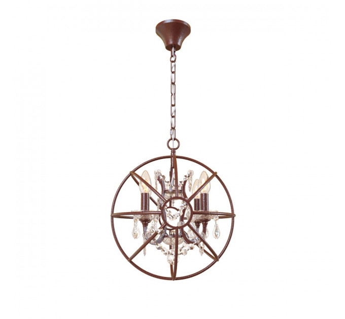 Подвесная люстра Foucaults orb crystal Loft It LOFT1897/4