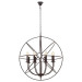 Подвесная люстра Foucaults orb Loft It 8*40W Е14 LOFT1192-8