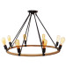 Подвесная люстра Rope filament Loft IT LOFT1861/8