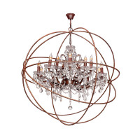 Подвесная люстра Foucaults orb crystal Loft It LOFT1897/15