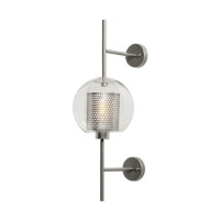 Настенный светильник Hexagon Loft It 1*60W Е27 никель LOFT2567-WA