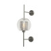 Настенный светильник Hexagon Loft It 1*60W Е27 никель LOFT2567-WA