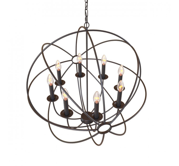Подвесная люстра Foucaults orb Loft It 8*40W Е14 LOFT1192-8