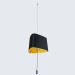 Подвесной светильник Nuage Loft It 1*60W Е27 черный LOFT1167F-BL