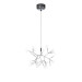 Подвесная люстра Heracleum Loft It LED 8W серебристый 9022-27S