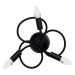 Настенное бра Eye Loft It 3*40W Е14 черный LOFT1714W-BL