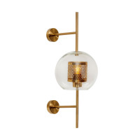 Настенный светильник Hexagon Loft It 1*60W Е27 бронза LOFT2566-WA