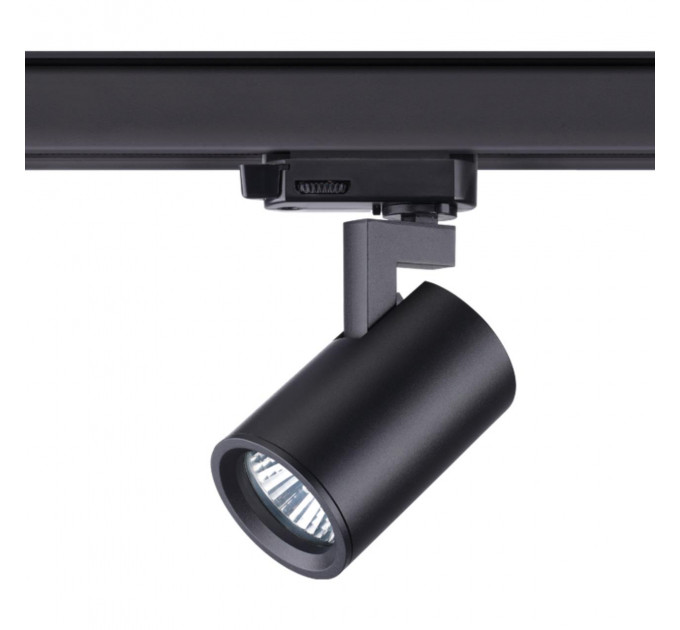370649 PORT NT19 000 черный Светильник трёхфазный трековый IP20 GU10 50W 220V GUSTO
