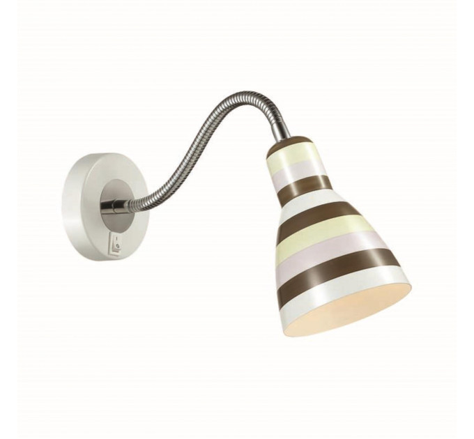 Настенное бра Pika Odeon Light 1*40W Е27 полоски 3371/1W