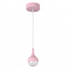 Подвесной светильник Jolie Odeon Light LED 8W розовый 3821/8L