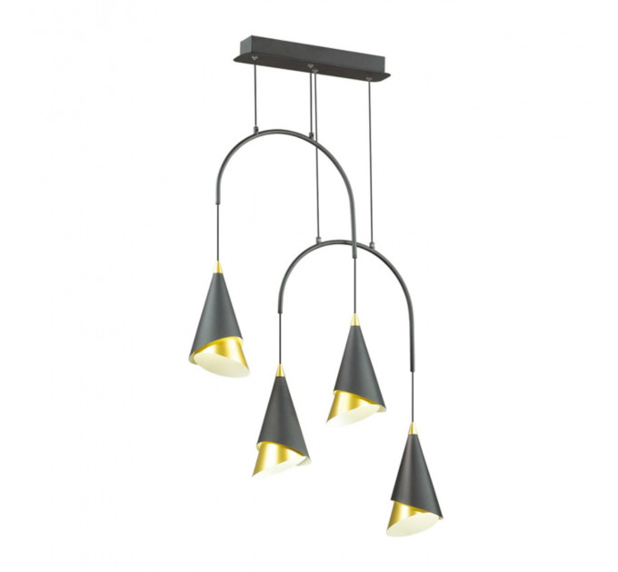 Подвесной светильник Etna Odeon Light LED 28W черный/золото 4116/28L