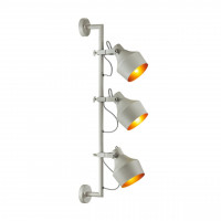 Настенный светильник Osta Odeon Light 3*40W Е27 серый 4083/3WA