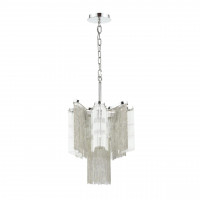 Подвесная люстра Viva Odeon Light 5*40W E14 хром 4637/5