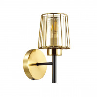 Настенное бра Dogana Odeon Light 1*60W Е27 золотистый 4656/1W