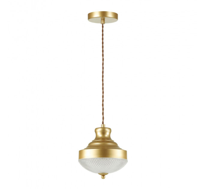Подвесной светильник Krona Odeon Light 1*40W Е27 золотистый 4658/1