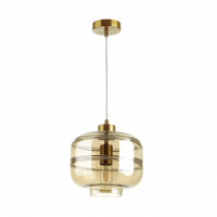 Подвесной светильник Storbi Odeon Light 1*60W E27 янтарный 4771/1