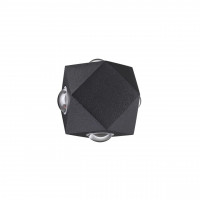 Настенный уличный светильник Diamanta Odeon Light LED 8W черный 4218/8WL