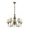 Подвесная люстра Ignessa Odeon Light 5*40W E14 бронза/белый 3222/5