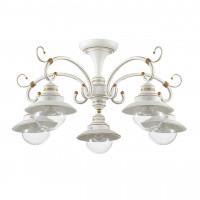 Потолочная люстра Sandrina Odeon Light 5*60W E27 белый 3248/5C