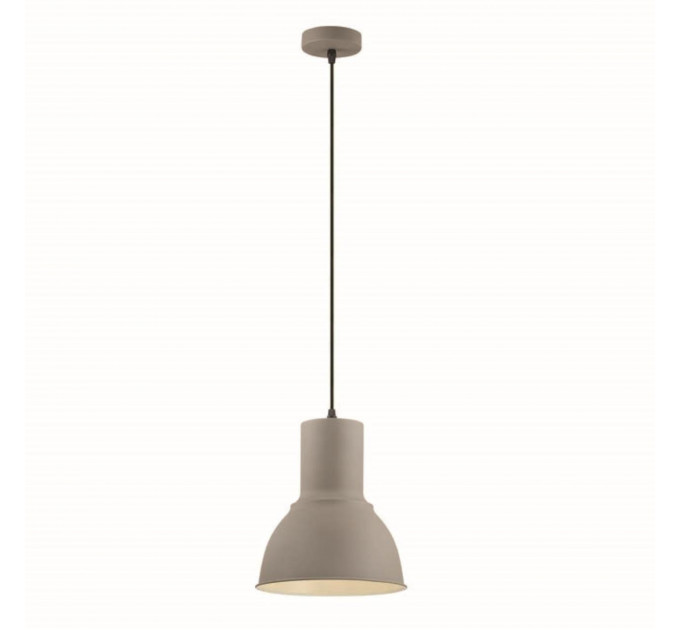 Подвесной светильник Laso Odeon Light 60W E27 серый 3328/1