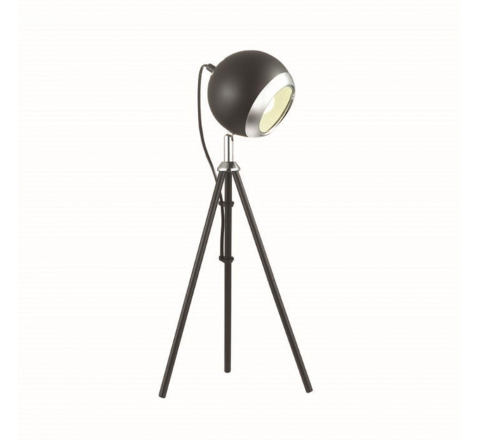 Настольная лампа Eseo Odeon Light 1*40W Е27 черный 3383/1T