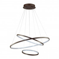 Подвесная люстра Saturno Odeon Light LED 114W коричневый 3964/99L