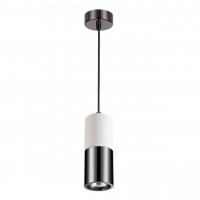 Подвесной светильник Duetta Odeon Light 1*50W GU10 белый/черный 3834/1