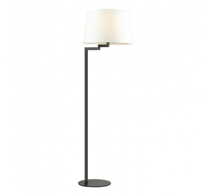 Торшер Edwin Odeon Light 1*60W Е27 черный/бежевый 4102/1F