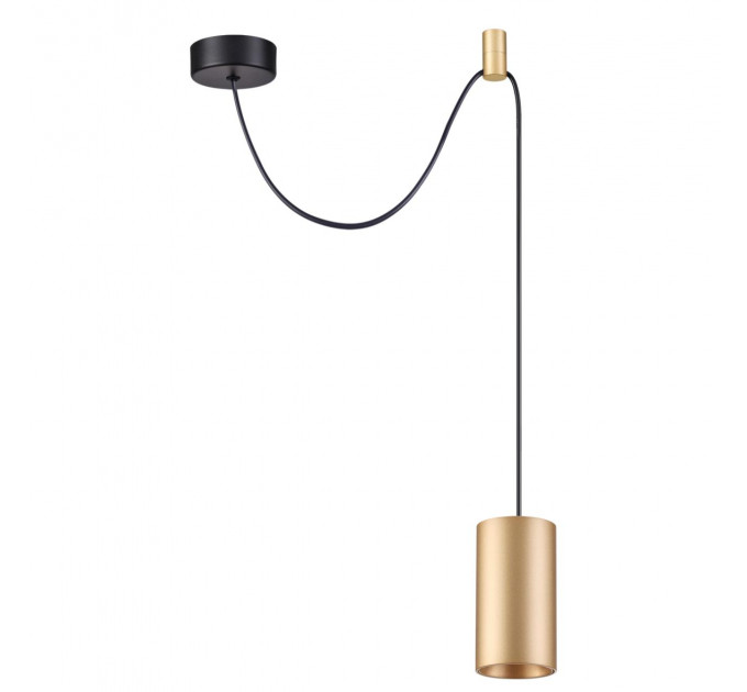 Подвесной светильник Lucas Odeon Light 1*50W GU10 золотистый 3898/1