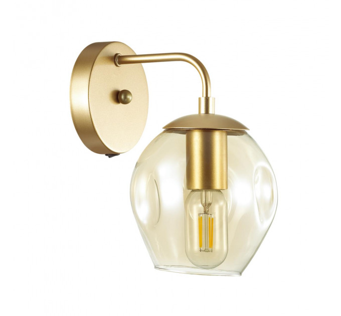Настенное бра Kuva Odeon Light 1*60W E27 золотистый 4660/1W