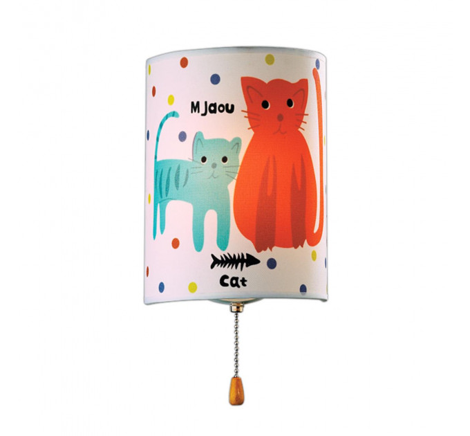 Настенное бра Kids Cats Odeon Light 1*40W Е14 2279/1W
