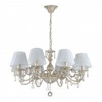 Подвесная люстра Magali Odeon Light 8*40W Е14 белый 3229/8