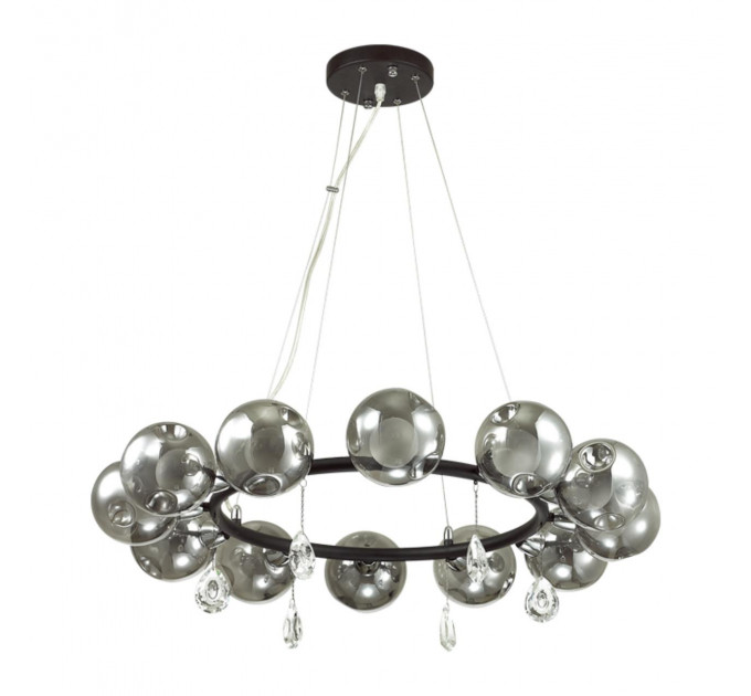 Подвесная люстра Magno Odeon Light 12*40W G9 дымчатый 3982/12