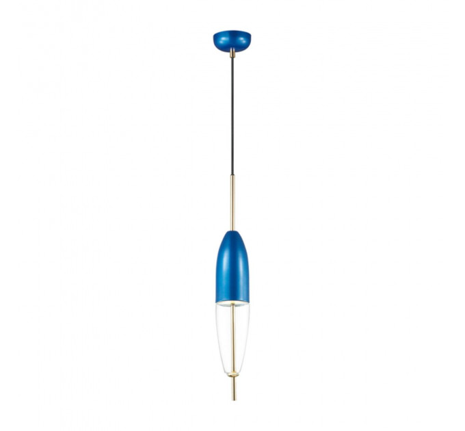 Подвесной светильник Larus Odeon Light LED 5W синий 4612/5L