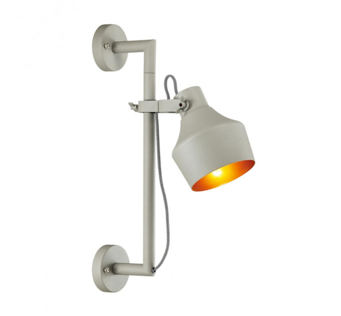 Настенный светильник Osta Odeon Light 1*40W Е27 серый 4083/1WA