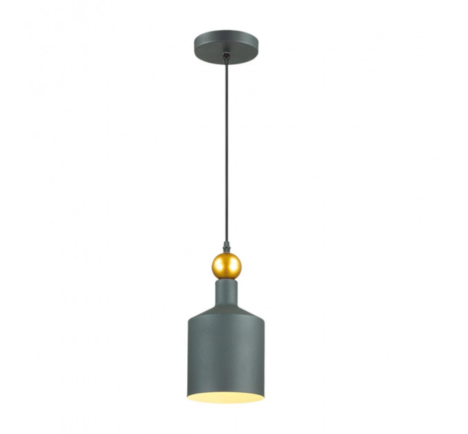 Подвесной светильник Bolli Odeon Light 1*40W Е27 черный/золото 4085/1