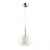Подвесной светильник leva Odeon Light 1*40W E14 хром 4699/1