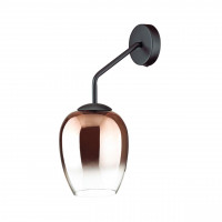 Настенное бра Palta Odeon Light 1*60W E27 медь/черный 4760/1W