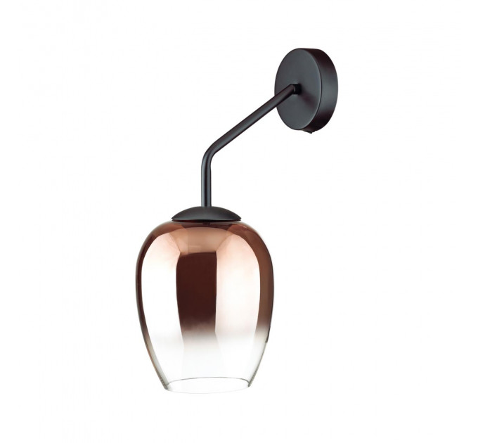 Настенное бра Palta Odeon Light 1*60W E27 медь/черный 4760/1W