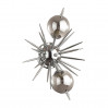 Настенный светильник Vilina Odeon Light 2*40W G9 хром/дымчатый 4787/2W