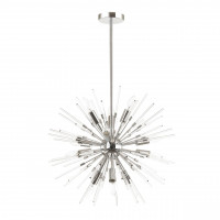 Подвесная люстра Kadrilia Odeon Light 12*40W Е14 хром 4828/12