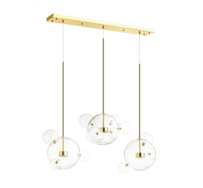 Подвесная люстра Bubbles Odeon Light LED 36W золотистый 4640/36L