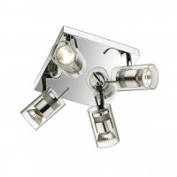 Потолочный светильник Yang Odeon Light 1*50W GU10 хром 2474/4C