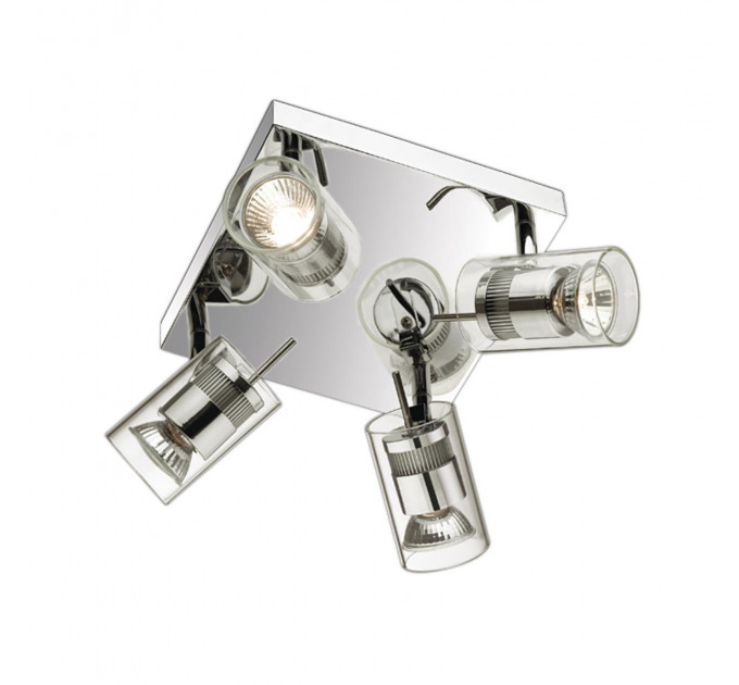 Потолочный светильник Yang Odeon Light 1*50W GU10 хром 2474/4C