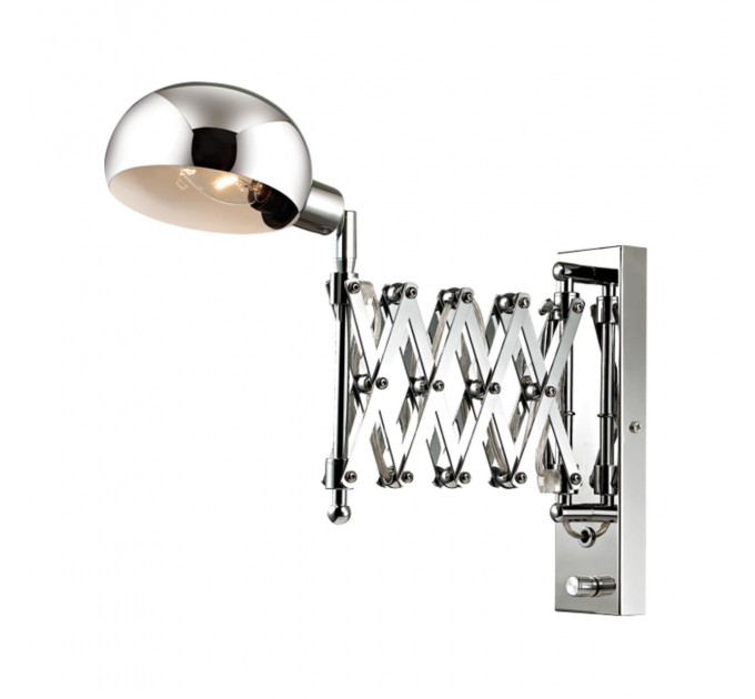 Настенный светильник Lark Odeon Light 1*40W E14 хром 2878/1W