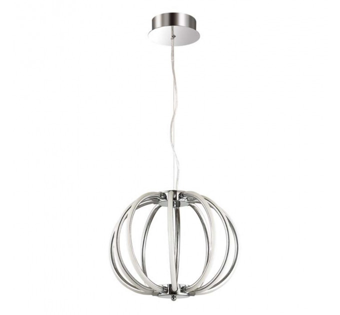 Подвесная люстра Alfi Odeon Light LED 51W хром 4024/85CL