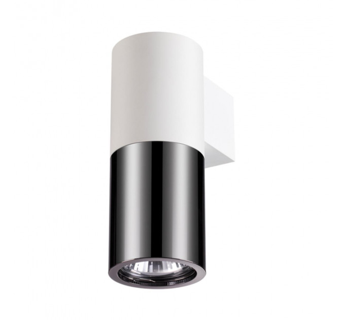 Настенный светильник Duetta Odeon Light 1*50W GU10 белый/черный 3834/1W