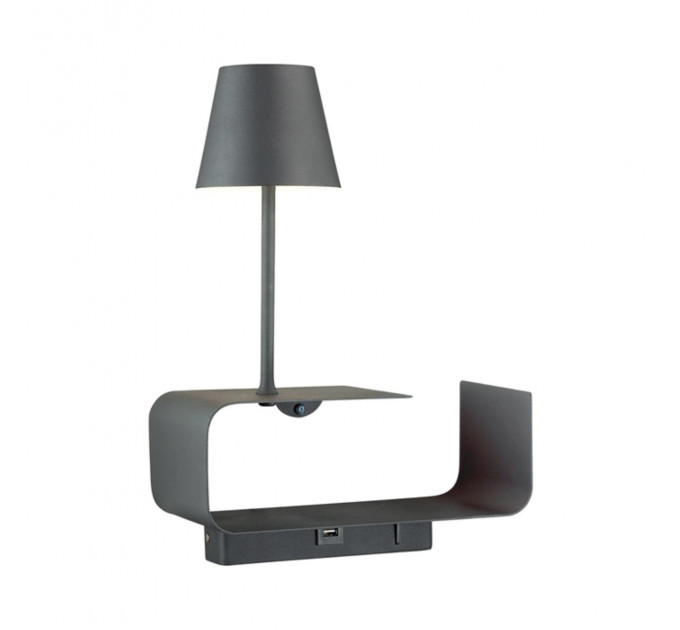 Настенный светильник Sven Odeon Light LED 6W черный 4162/6WL