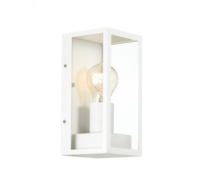 Настенный уличный светильник Argos Odeon Light IP44 белый 4166/1W