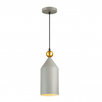 Подвесной светильник Bolli Odeon Light 1*40W Е27 серый 4092/1